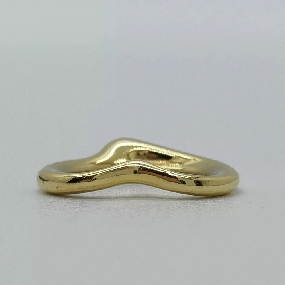Tiffany & Co. 18KT Gold Open Heart Pendant
